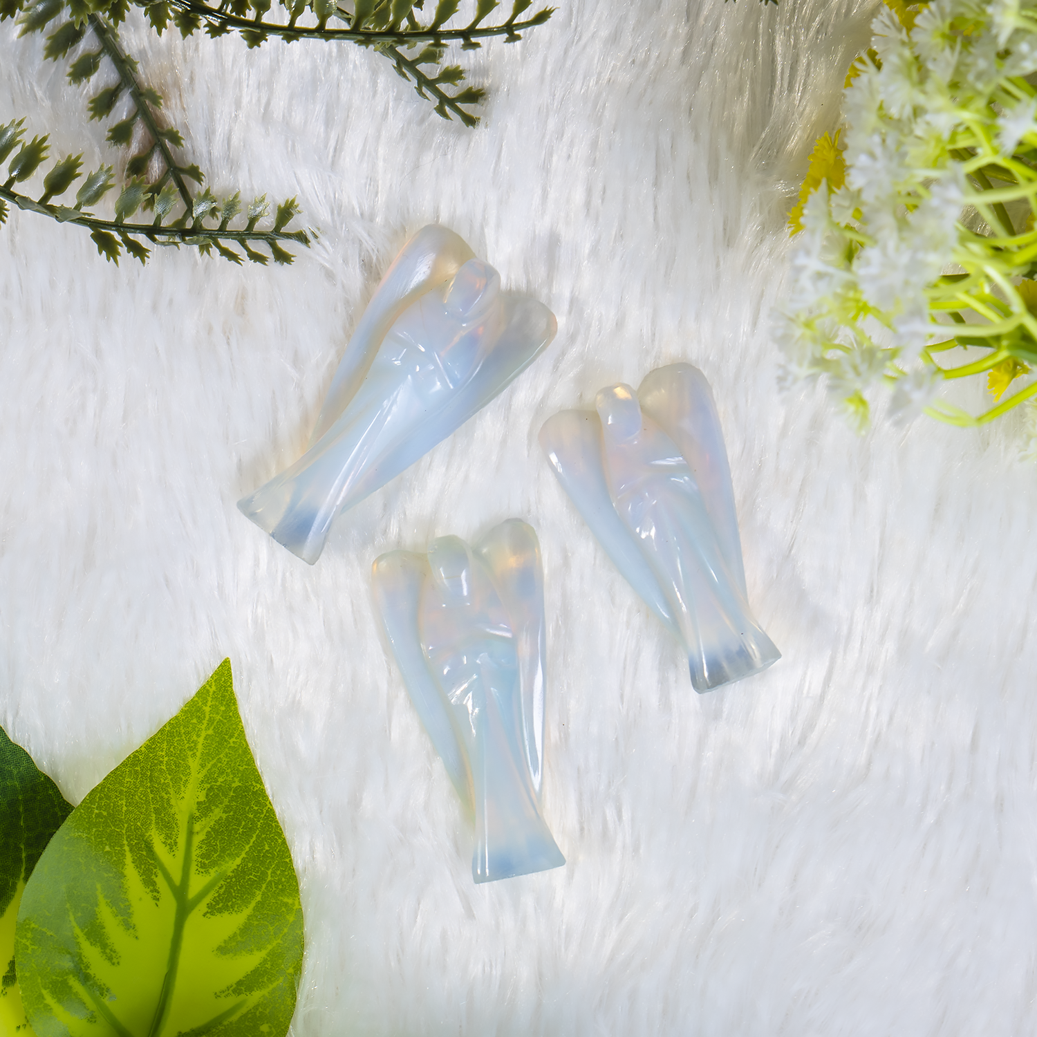 2 inches Opal Angels