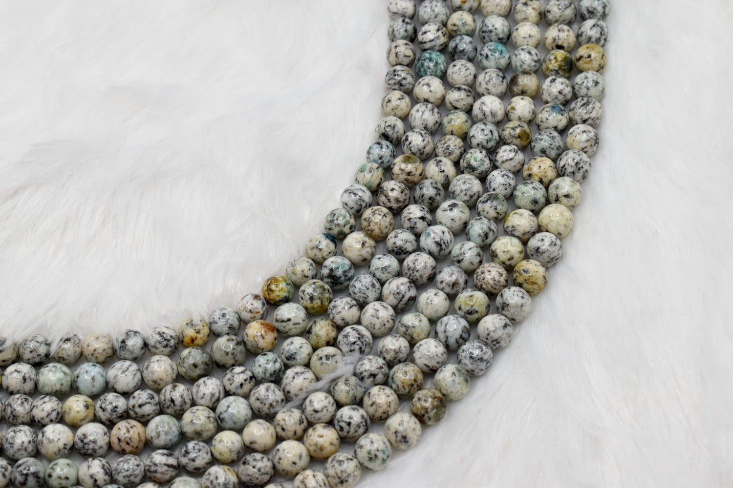 K2 Jasper Round Beads
