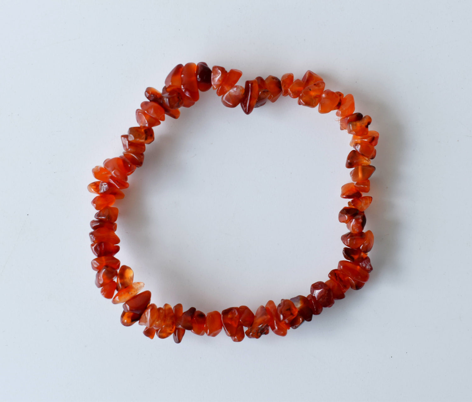 Carnelian Chip Bracelet