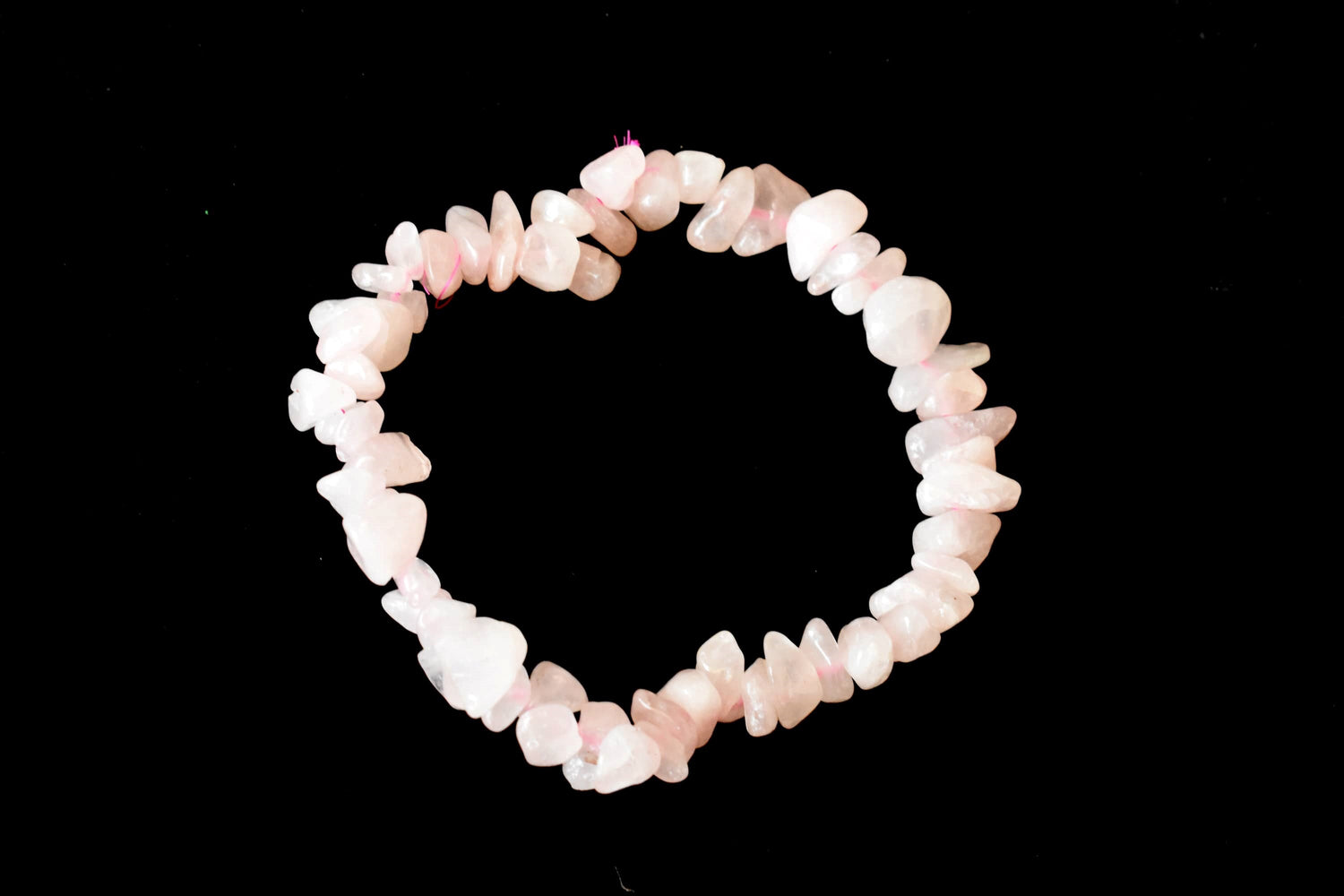 Rose Quartz Chip Bracelet
