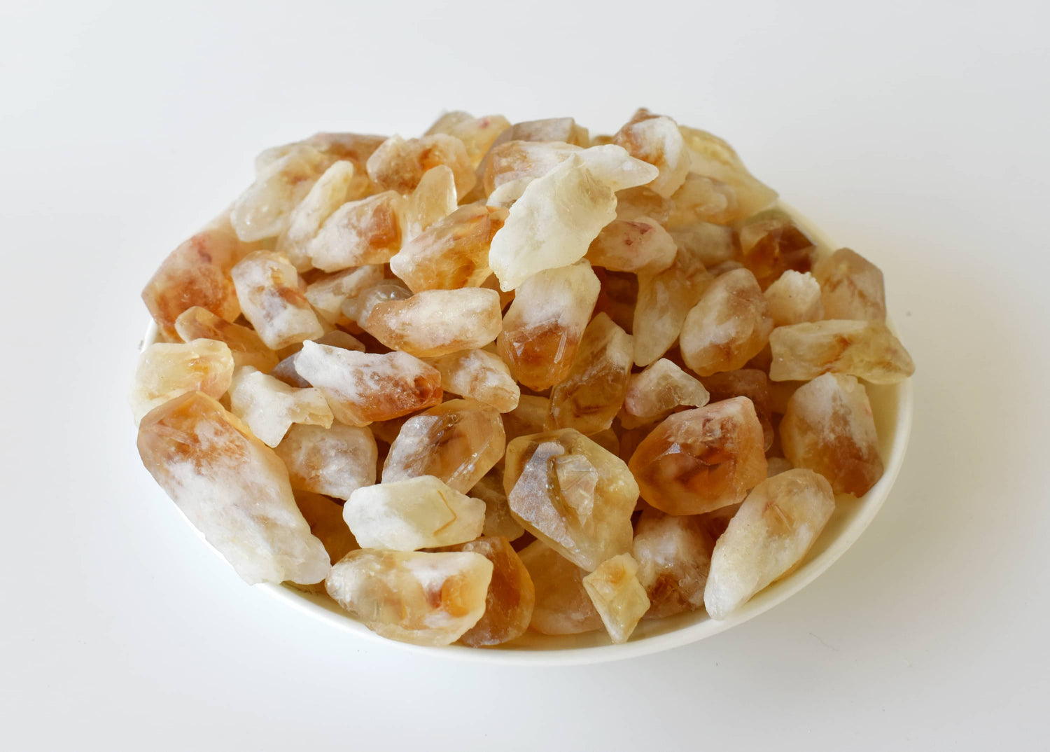 Natural Citrine Points, Natural Bulk Crystals