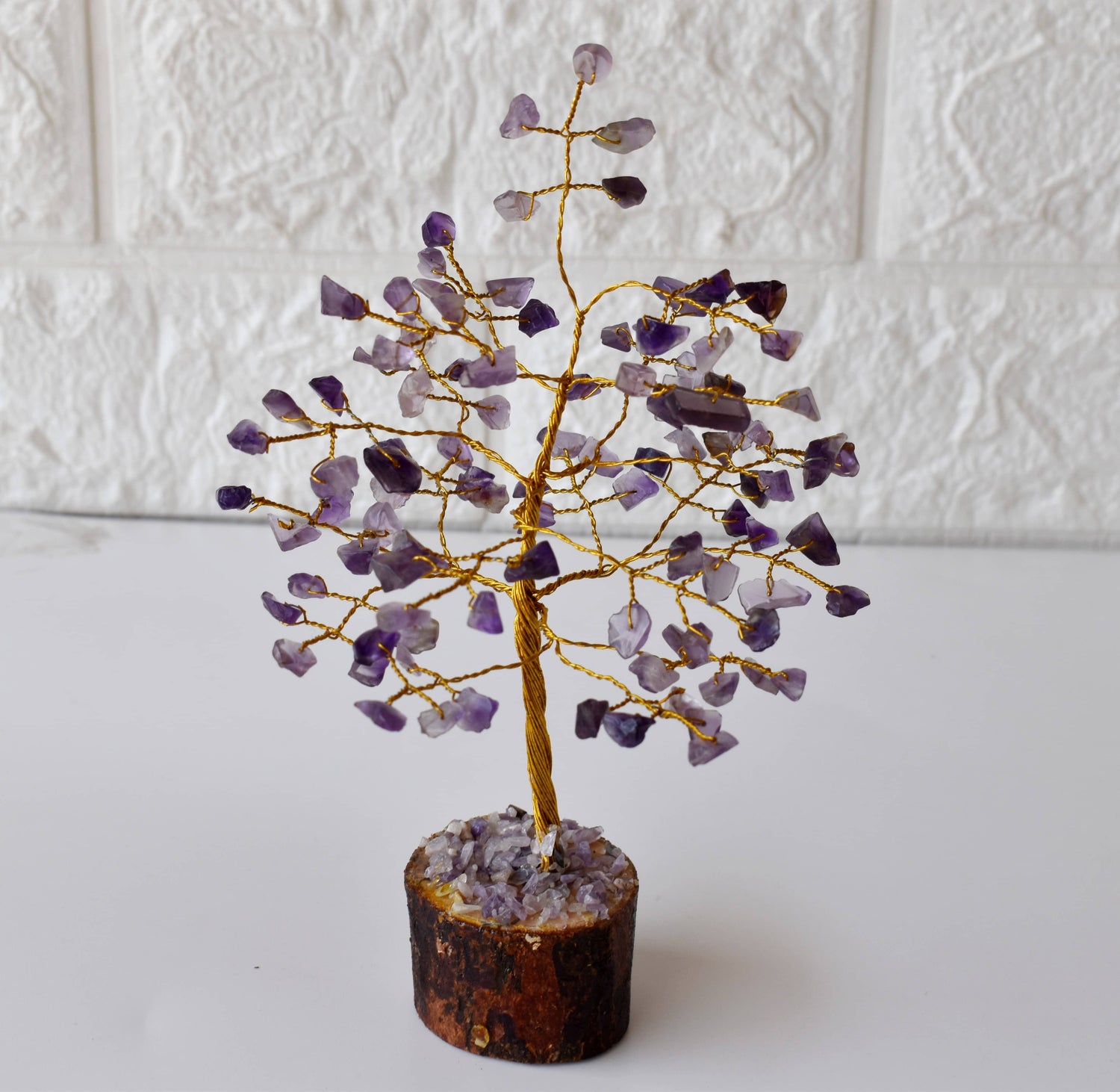 100 Chips Amethyst Crystal Tree