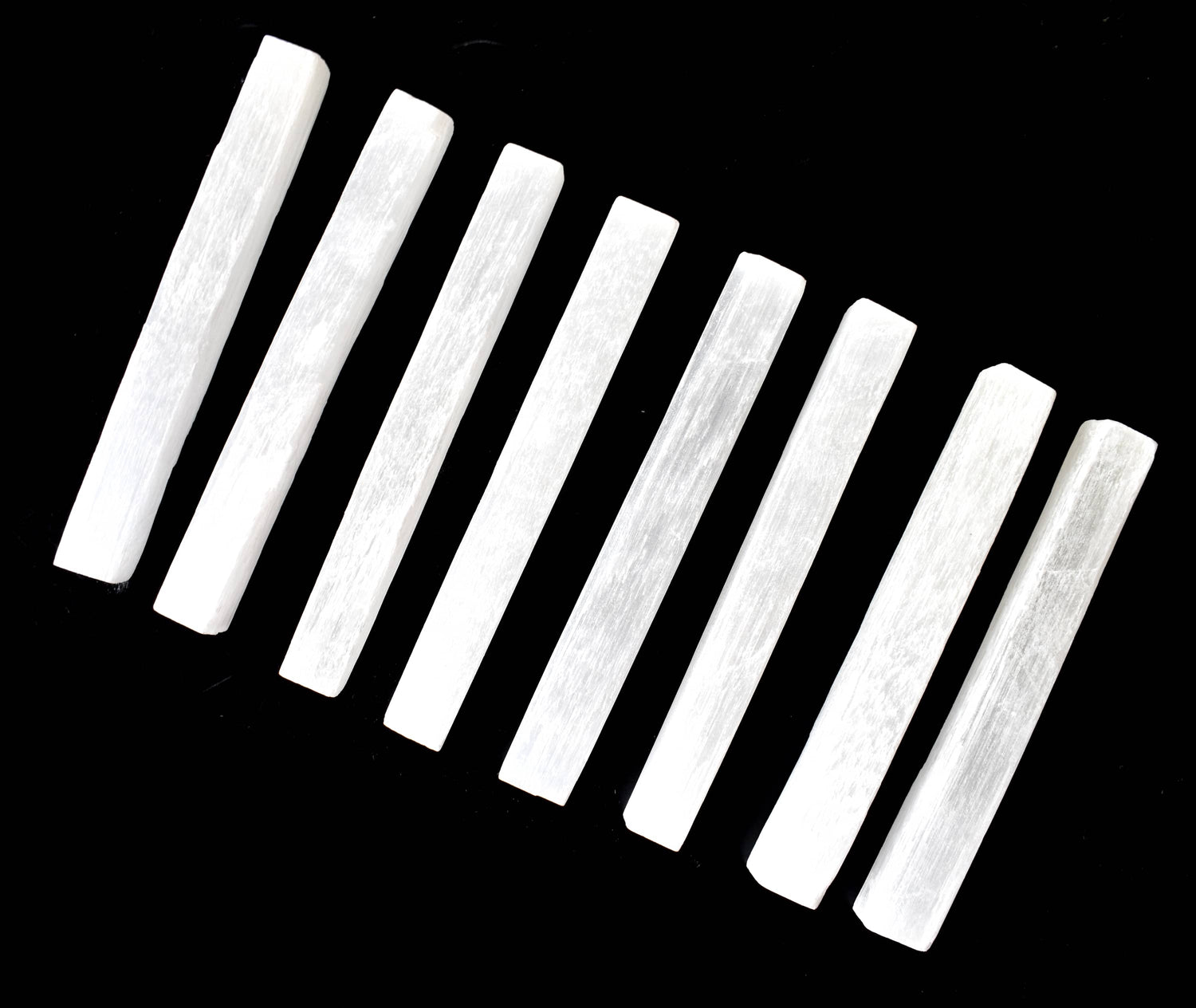 4" Selenite Logs Selenite Sticks