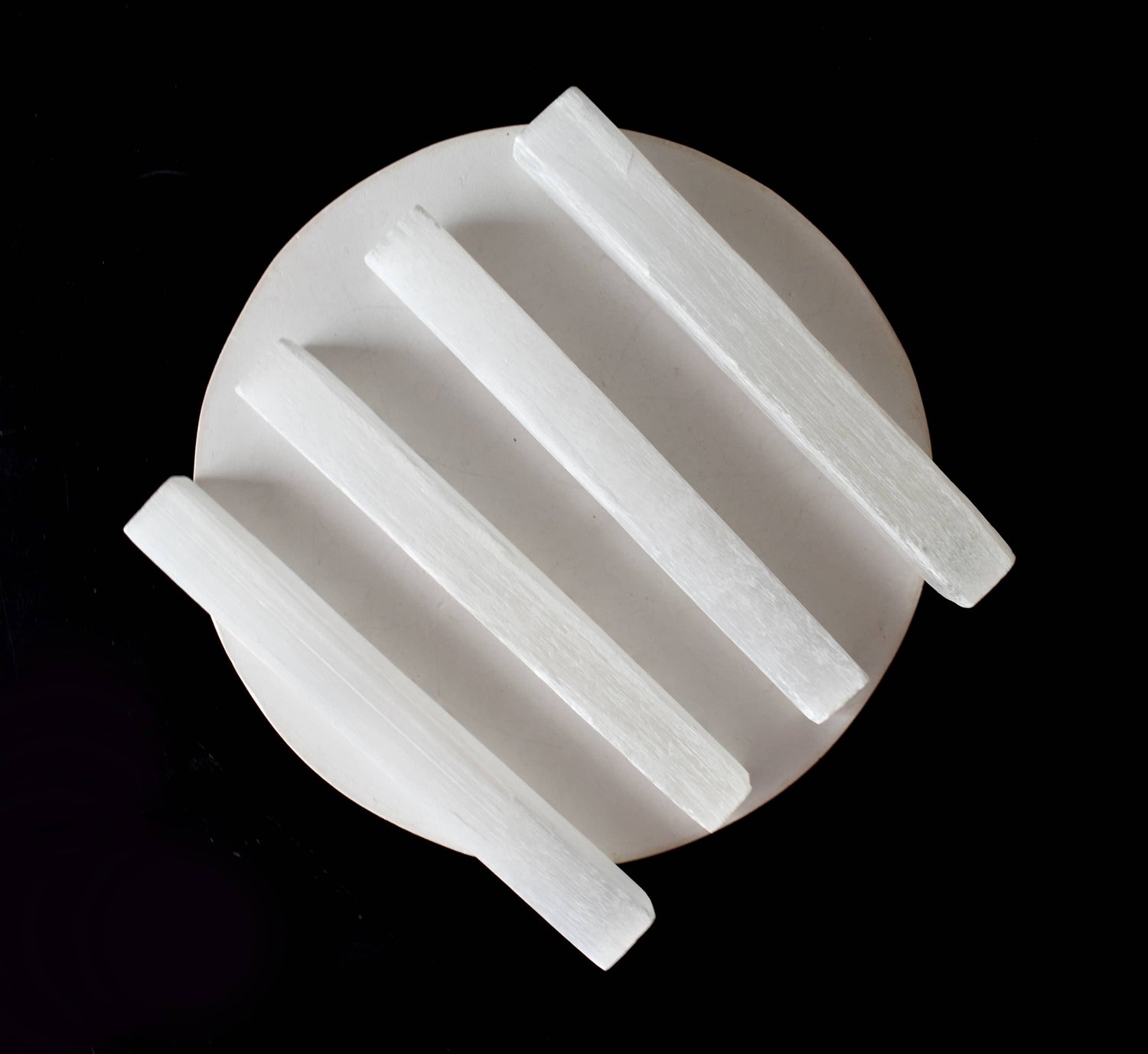 4" Selenite Logs Selenite Sticks