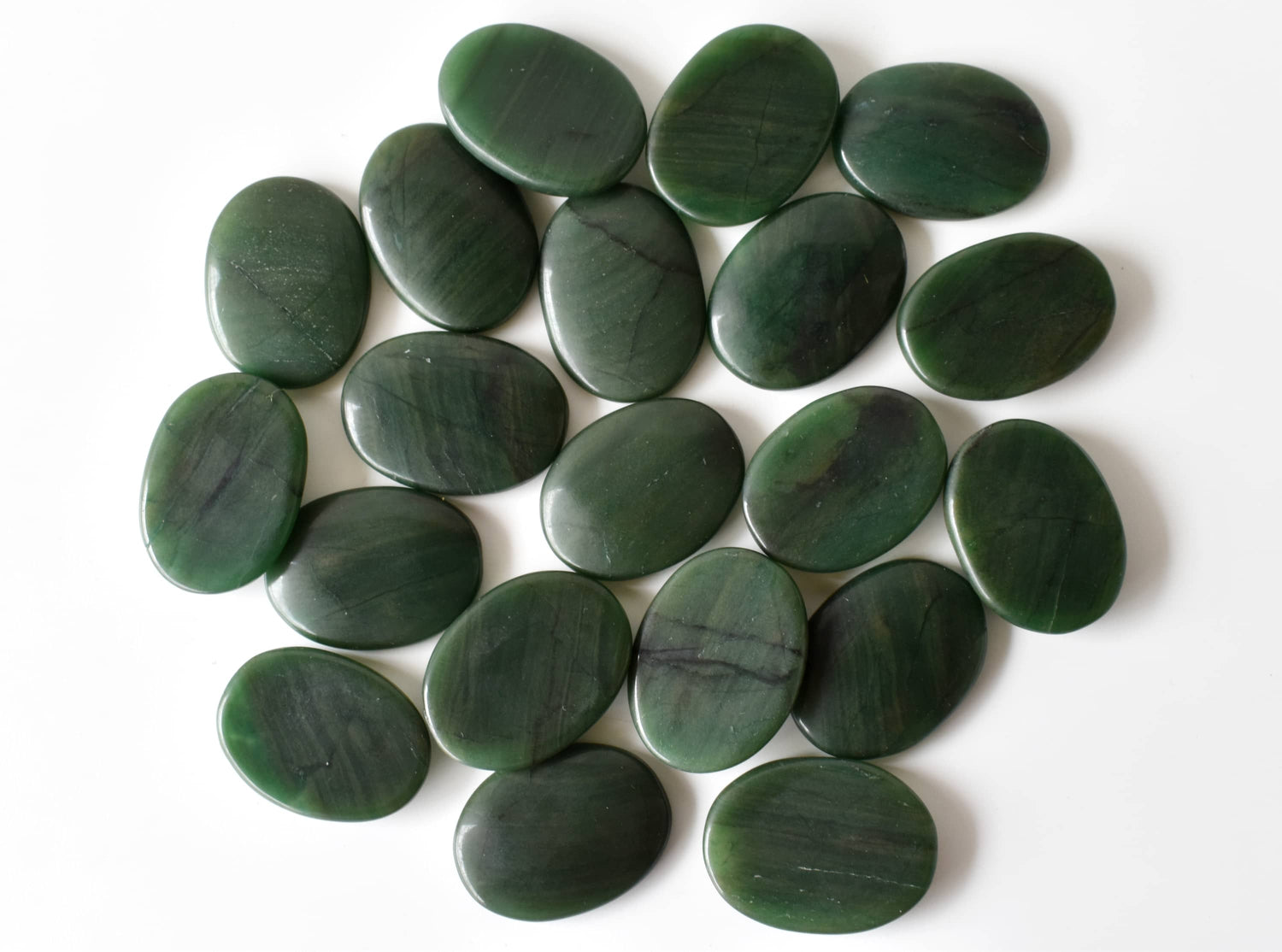Green Jade Pocket Stones