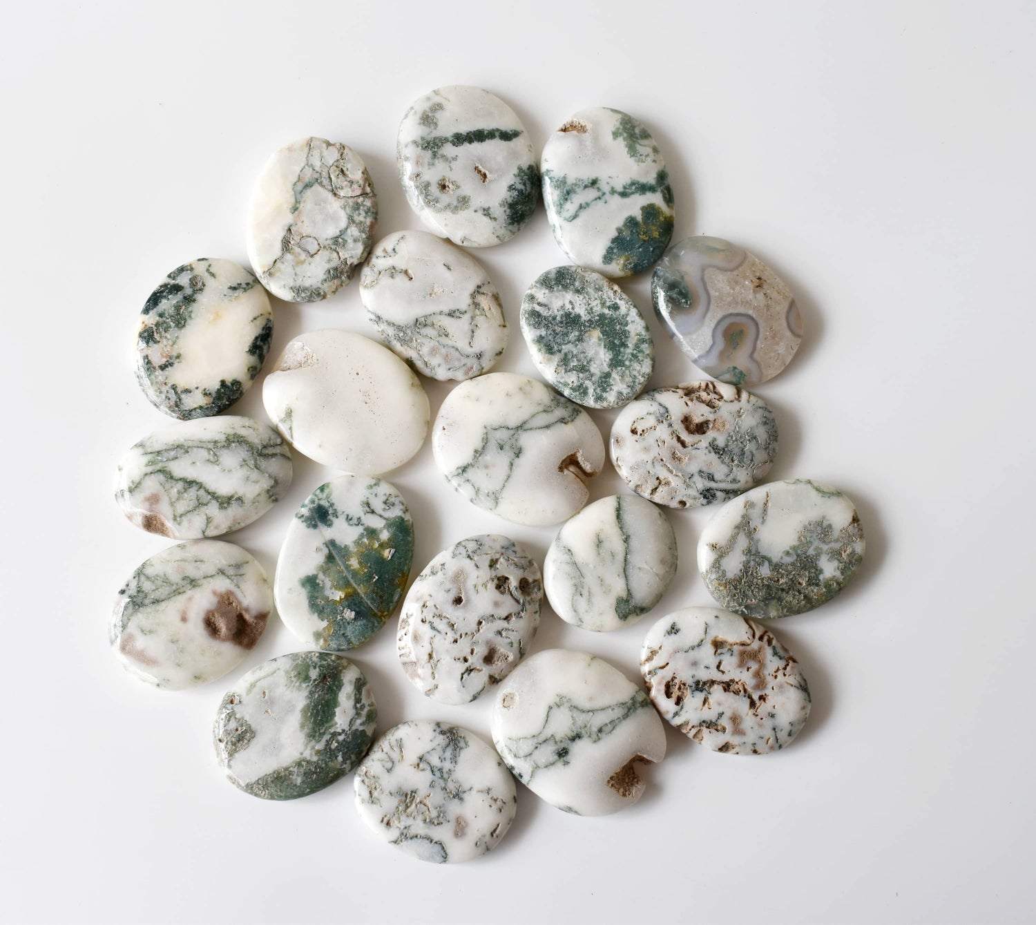 Tree Agate Pocket Stones