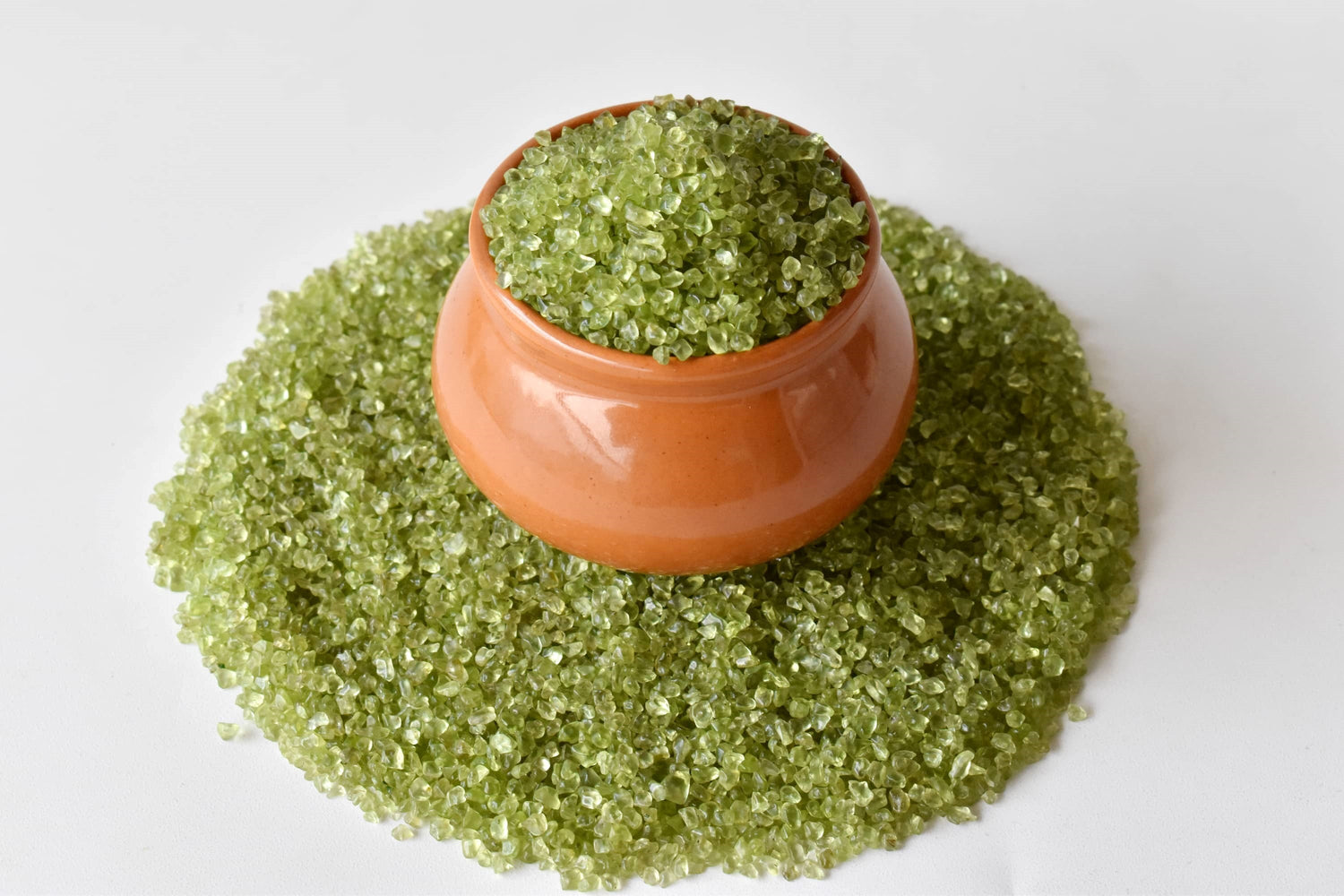 Peridot Gemstone Chips