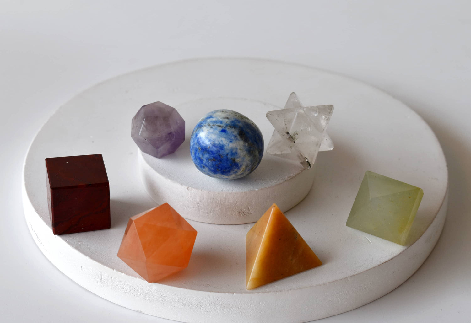 7Chakra Crystals Geometric Set
