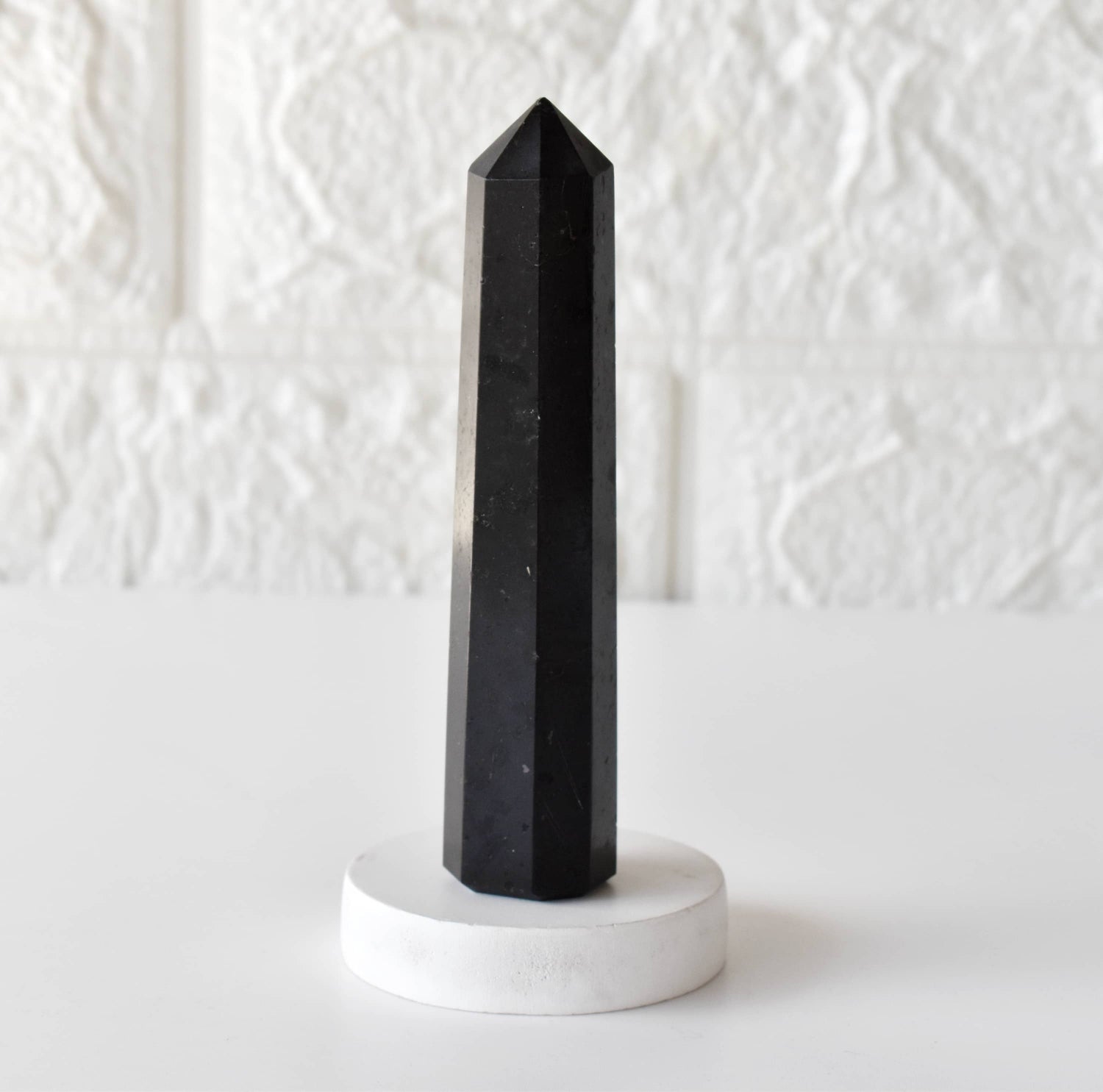 Black Tourmaline Tower Point
