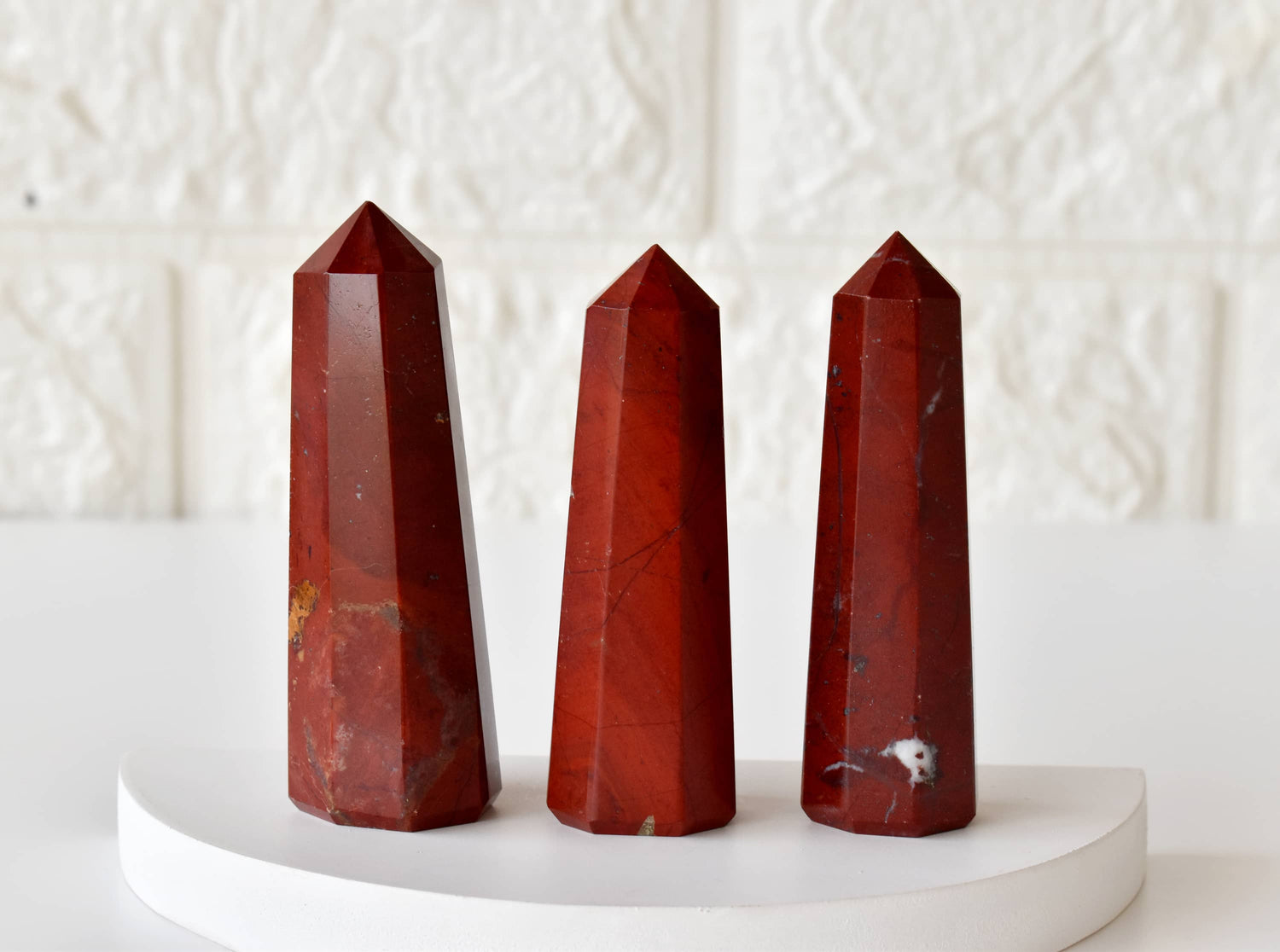 Red Jasper Obelisk Tower Points