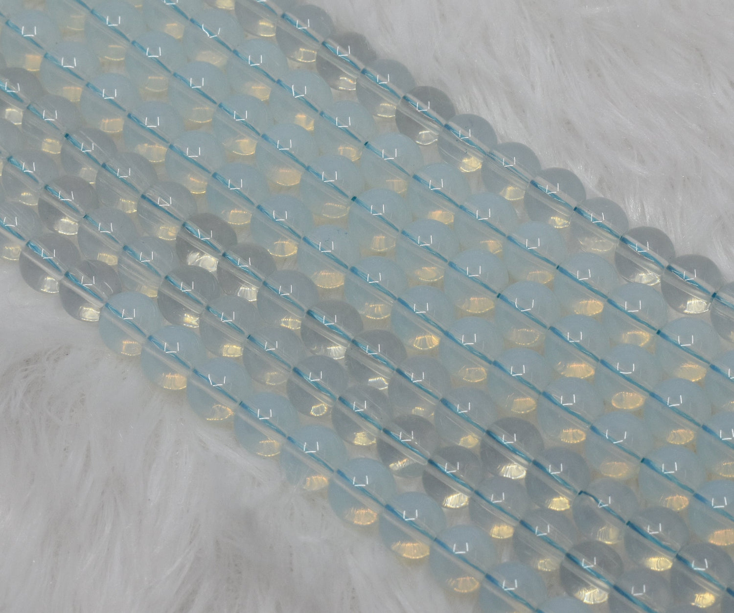 Opal Synthetic Round Beads