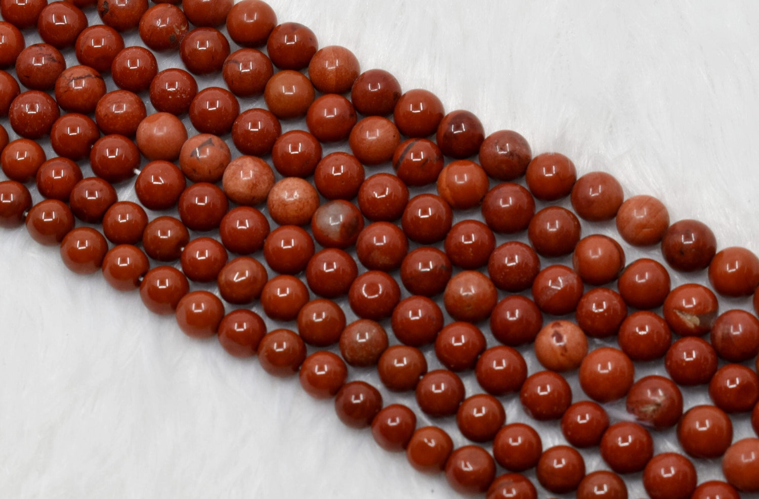 Red Jasper Round Beads