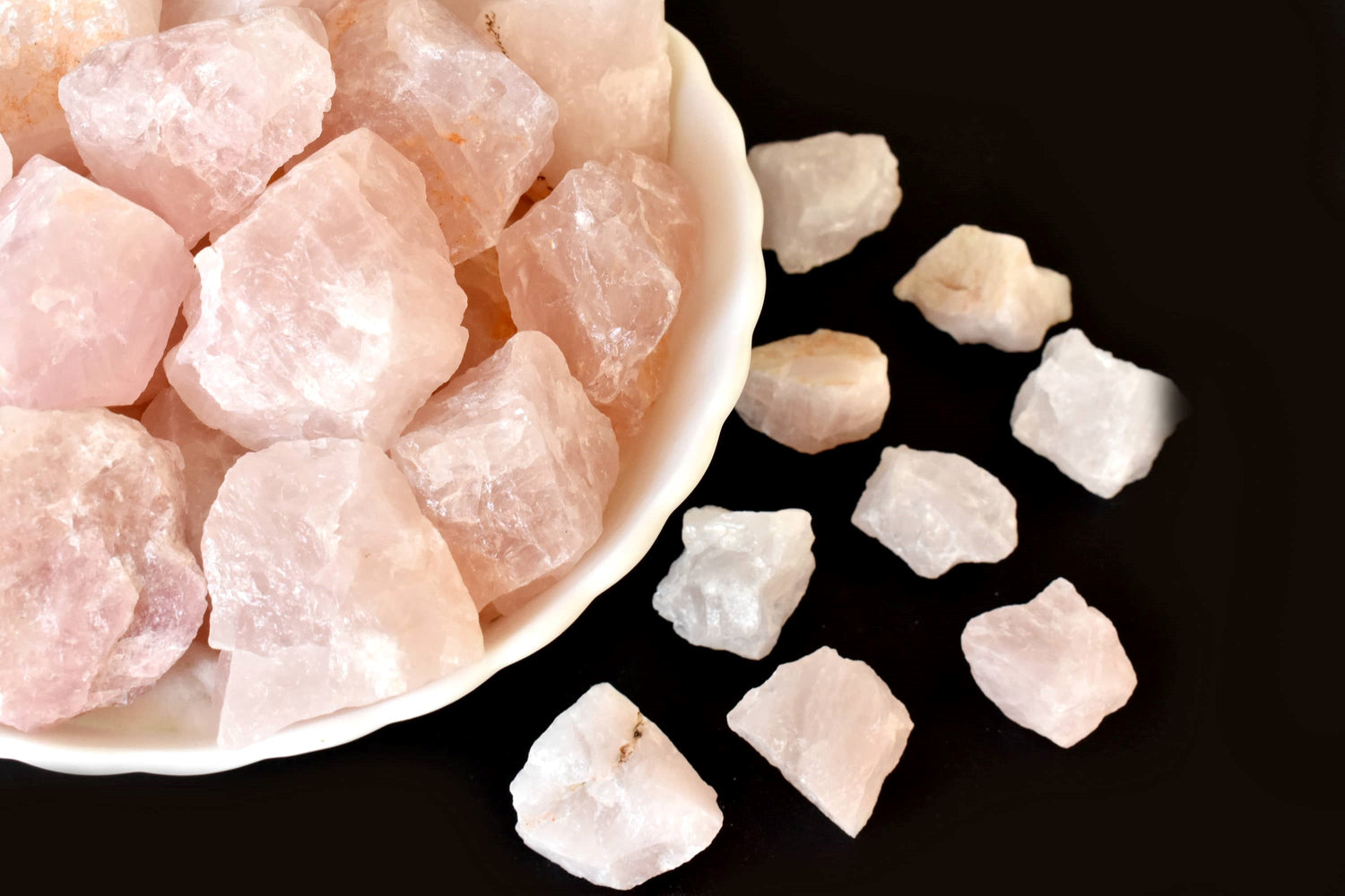 Rose Quartz Rough Rocks