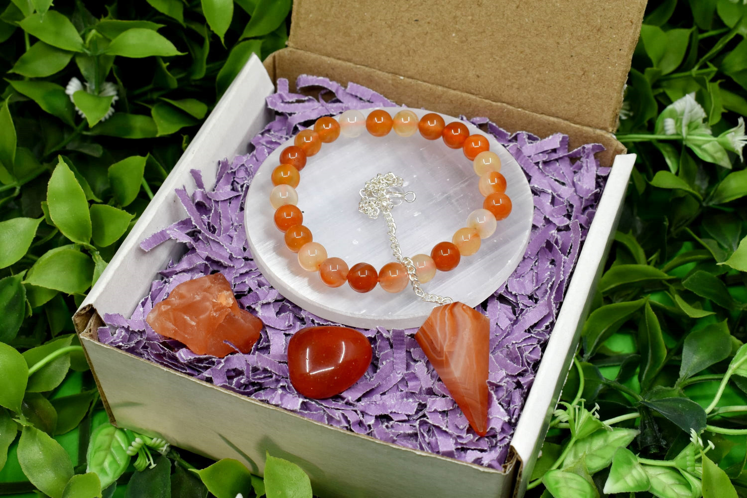 Carnelian Crystal Gift Set