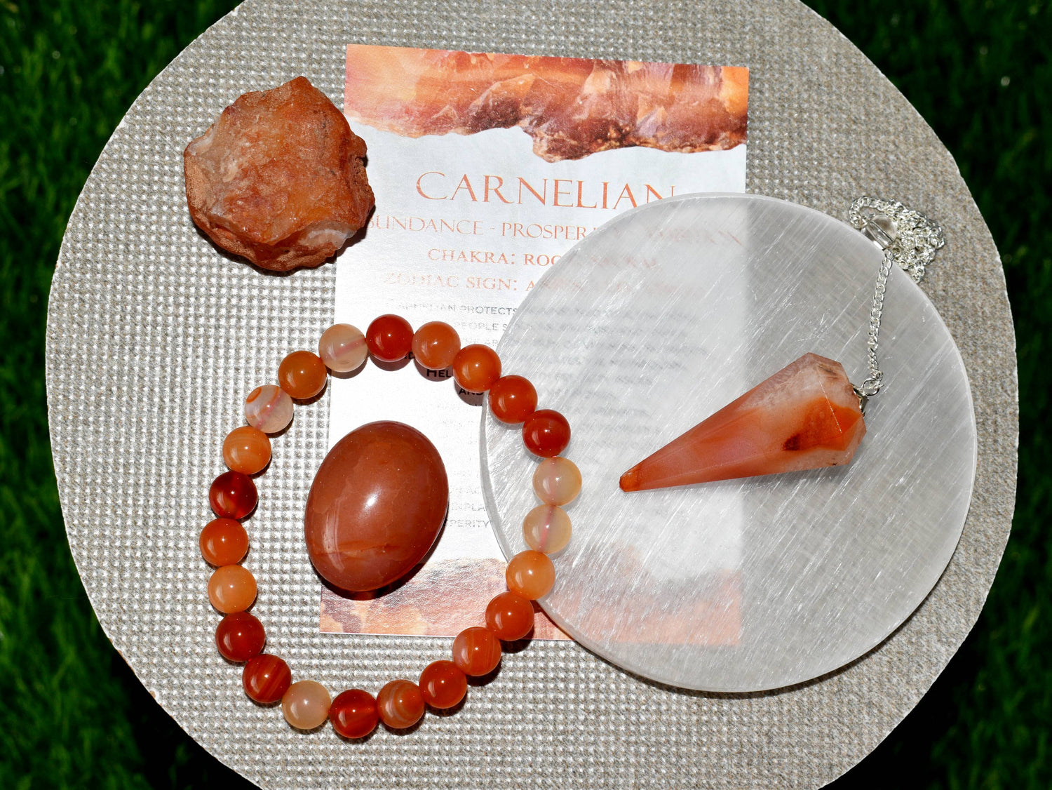 Carnelian Crystal Gift Set