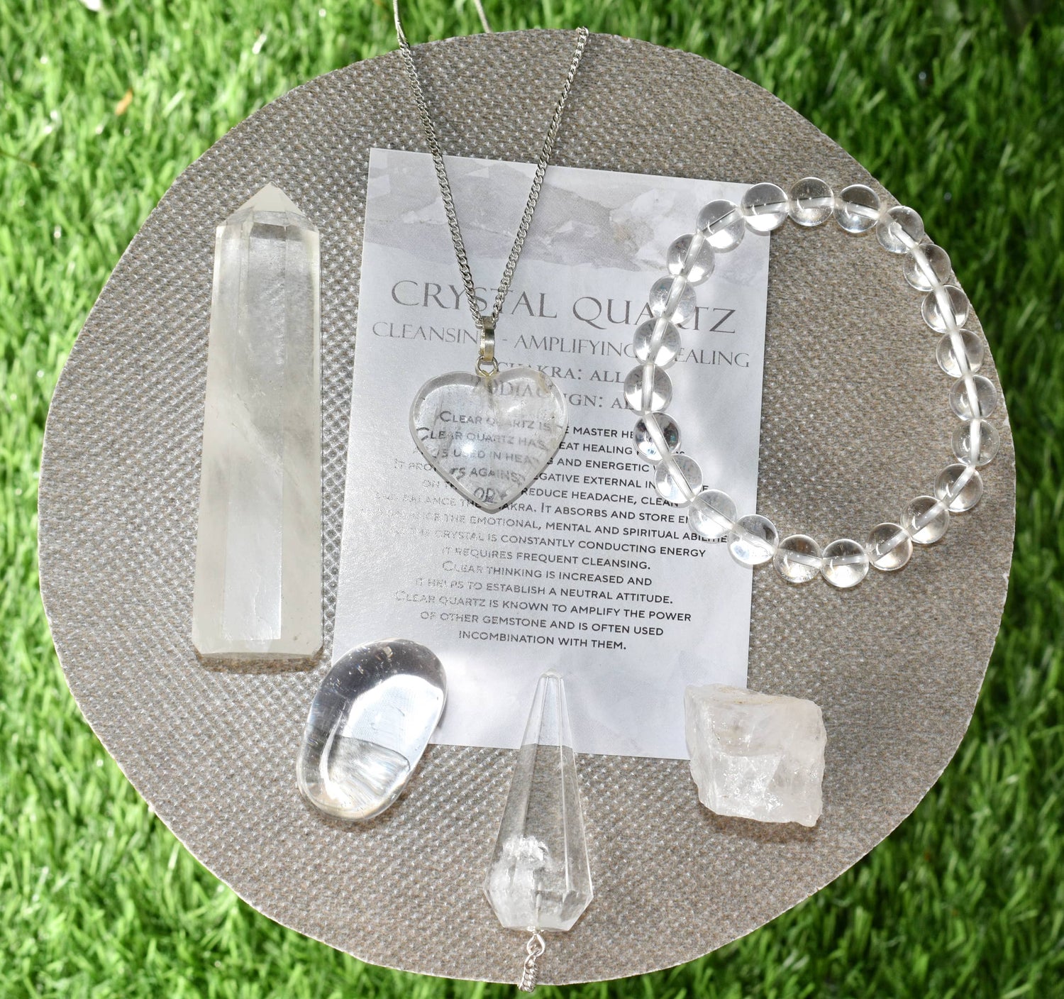 Crystal Quartz Gift Set