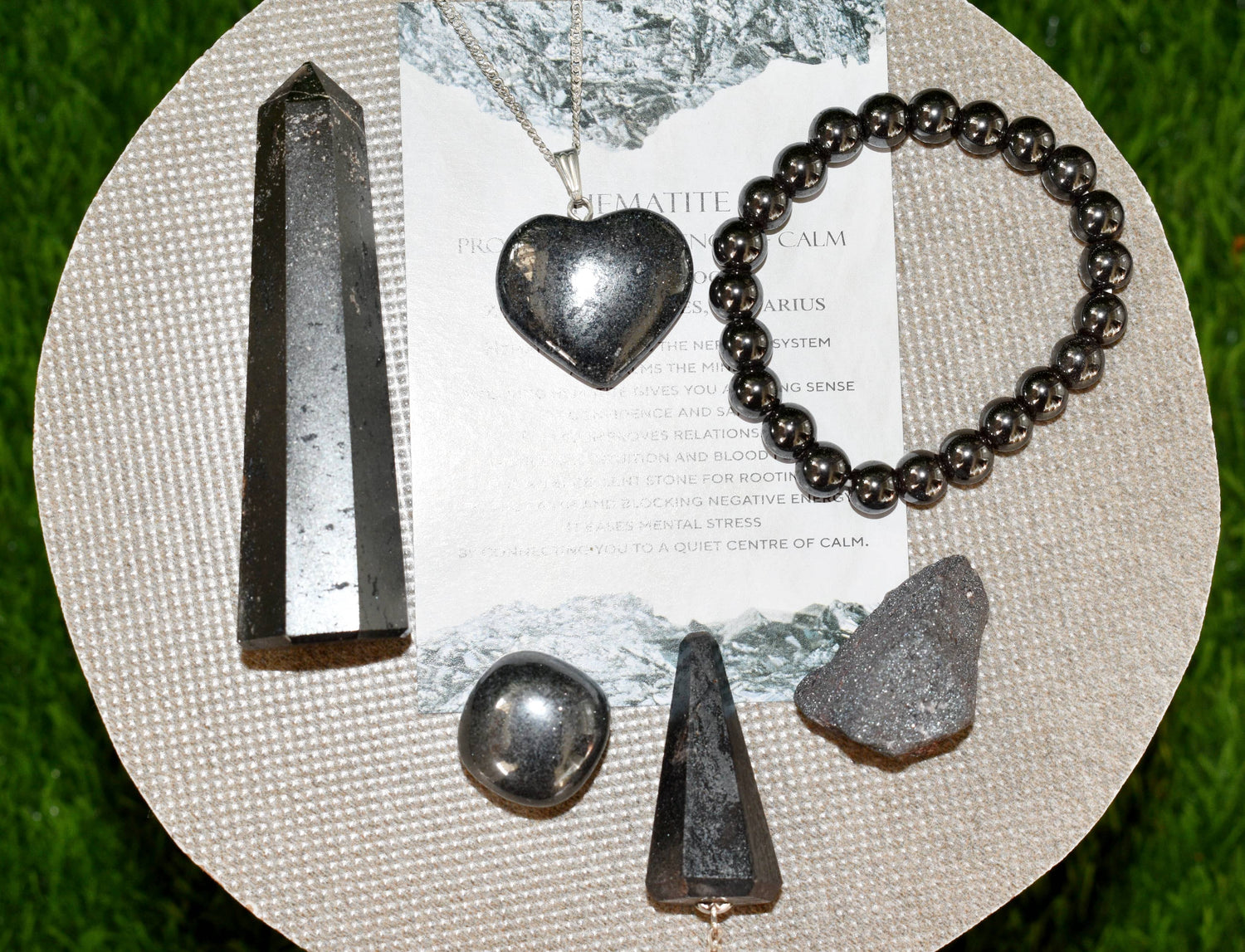Hematite Crystal Gift Set