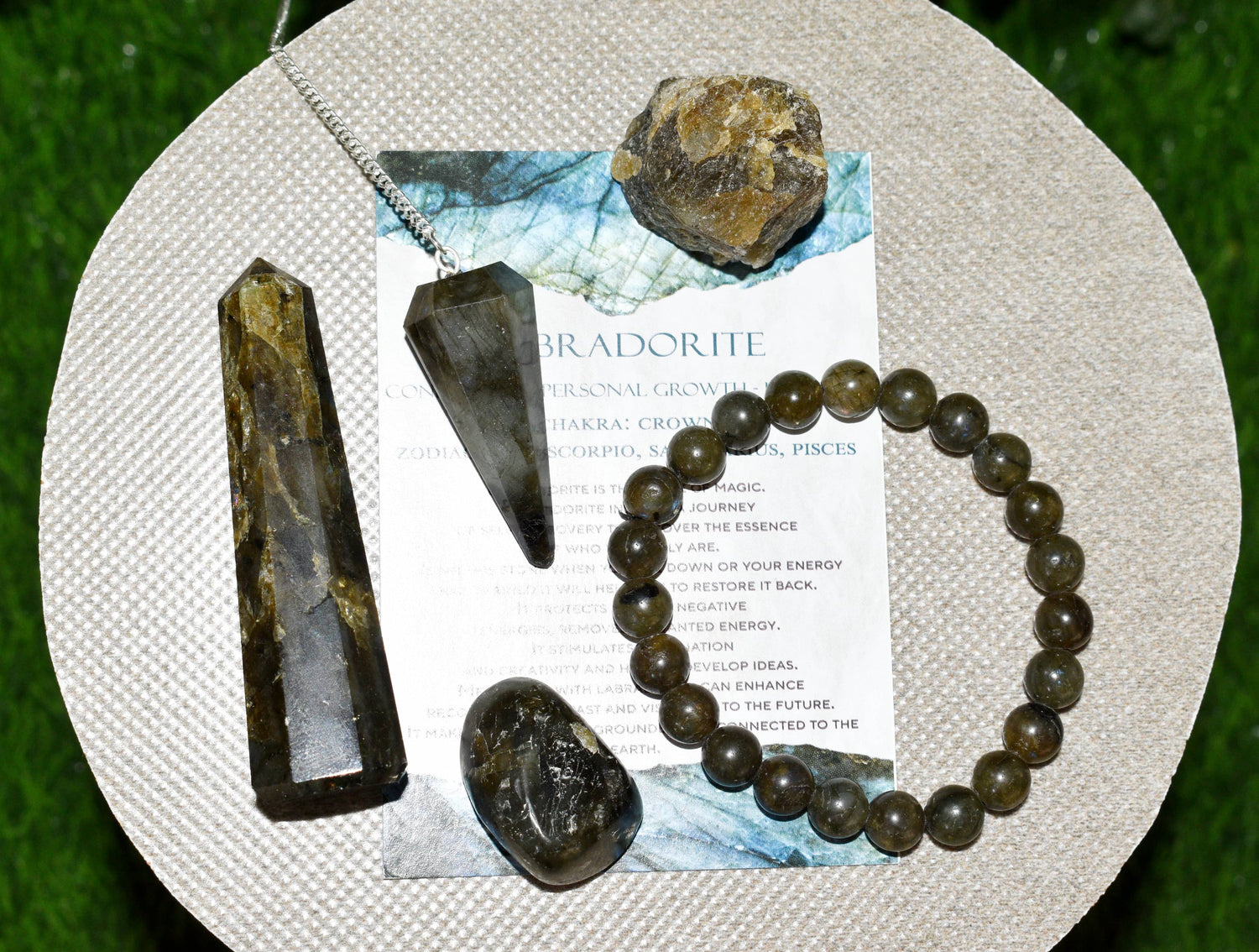 Labradorite Crystal Gift Set