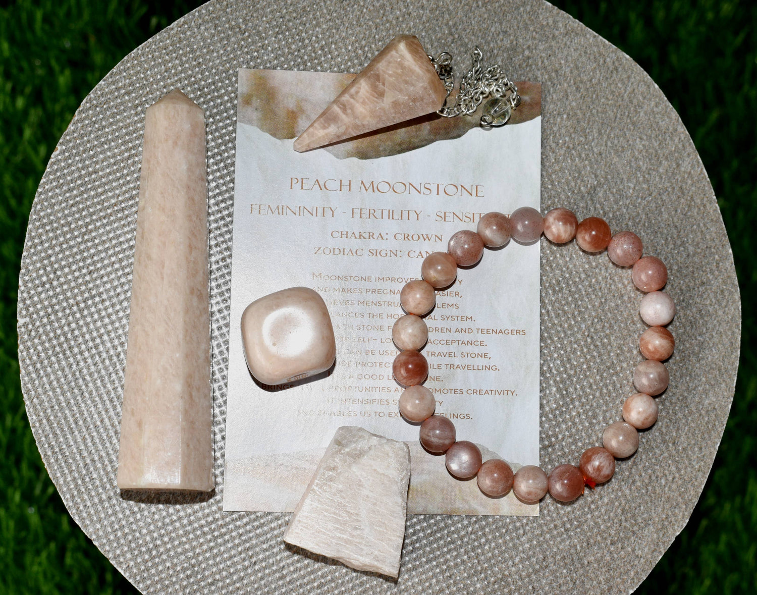 Moonstone Crystal Gift Set