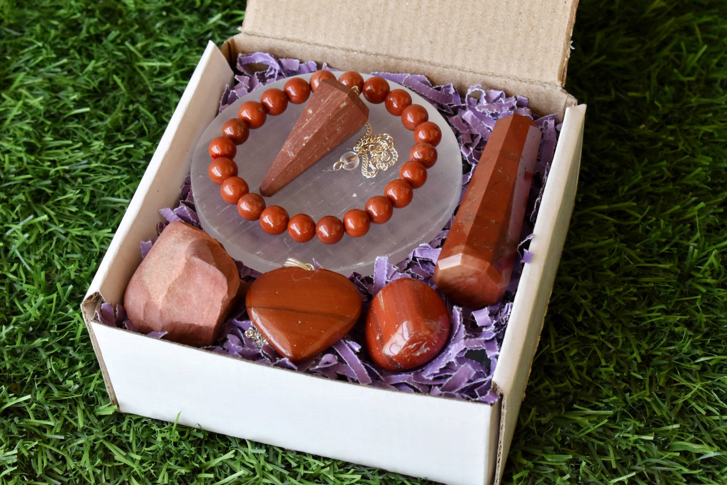 Red Jasper Crystal Gift Set