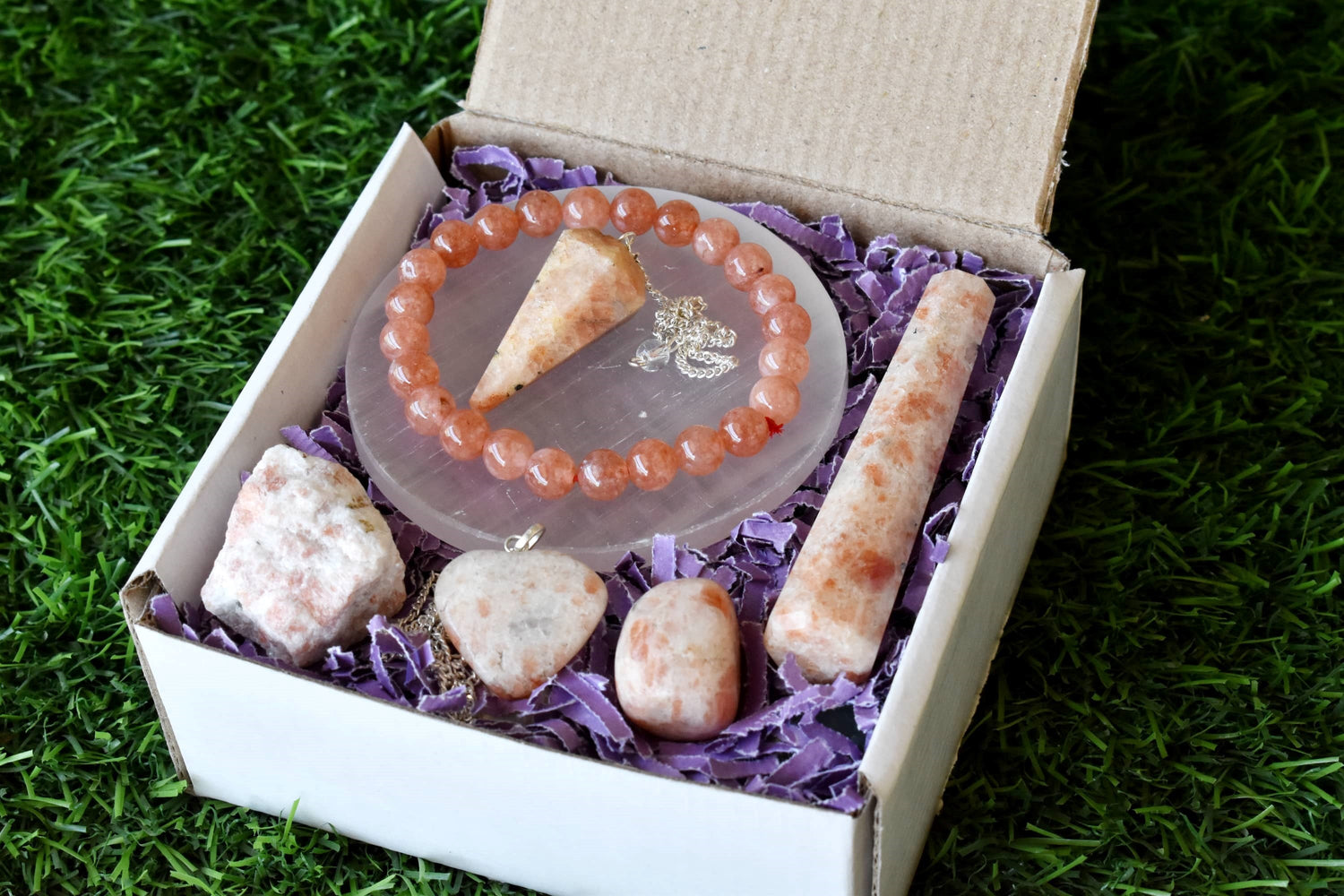 Sunstone Crystal Gift Set