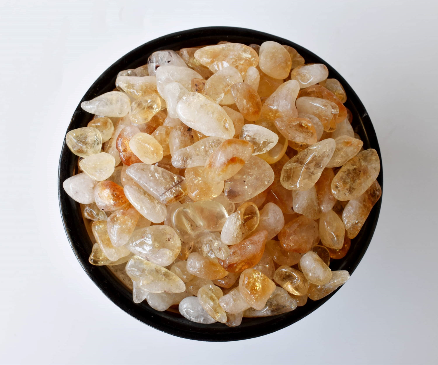 Heated Citrine Tumbled Stones