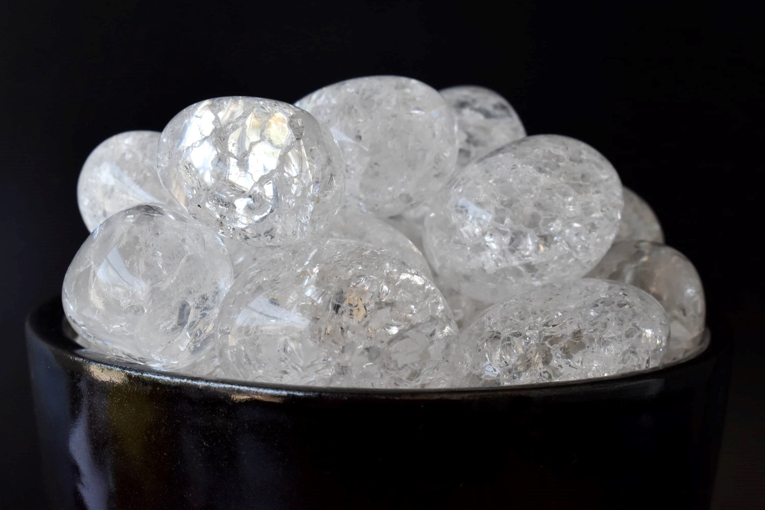 Crack Crystal Tumbled Stones