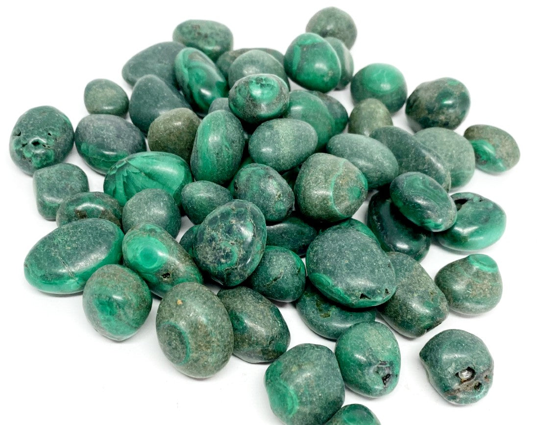 Malachite Tumbled Stones
