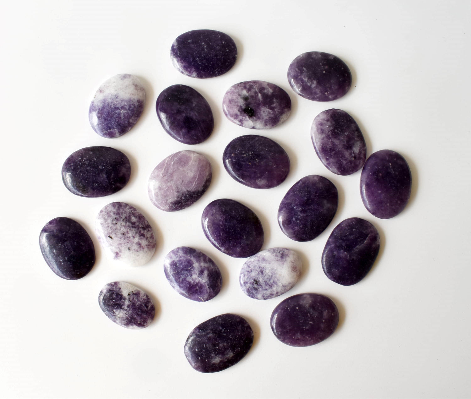 Lepidolite Worry Stone, Pocket Stones