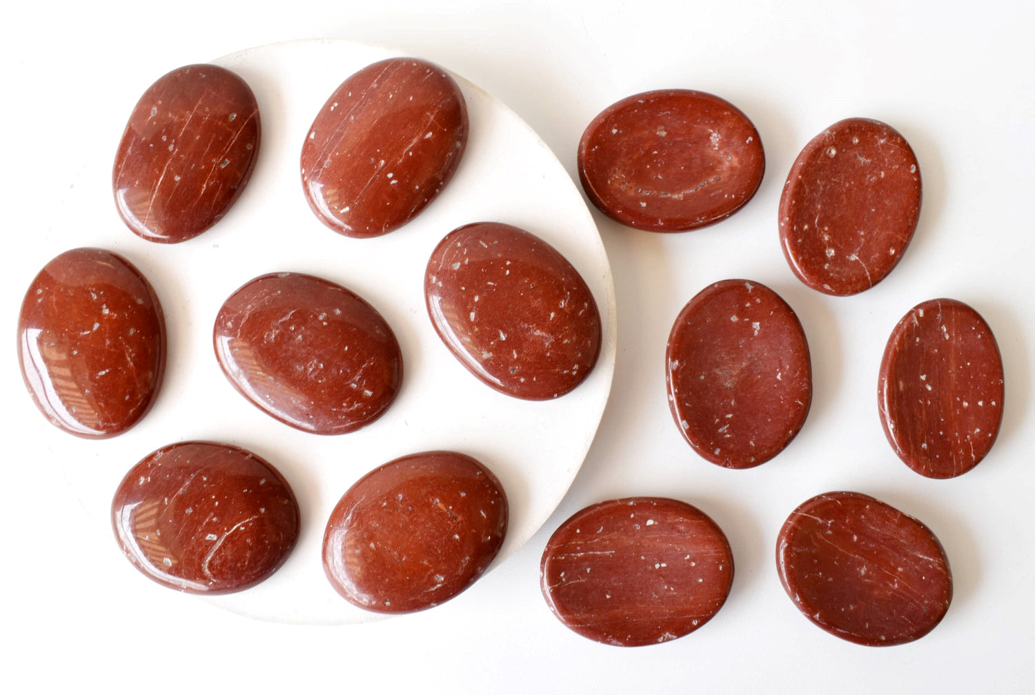 Red Jasper Pocket Stones