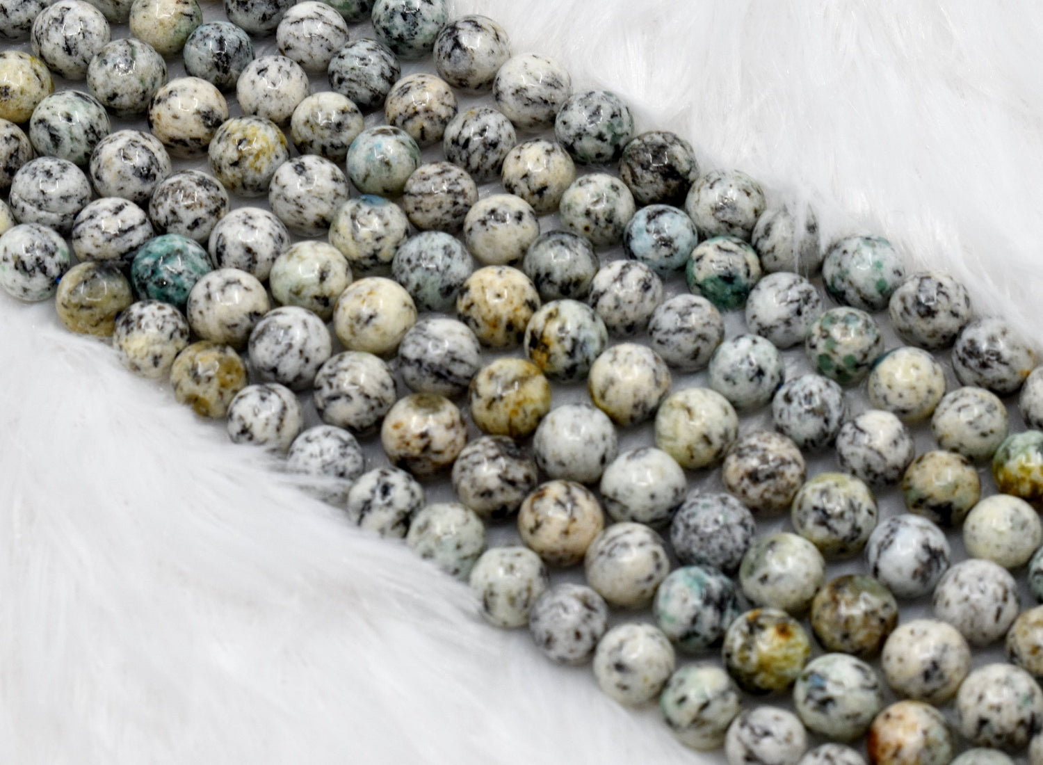 K2 Jasper Round Beads